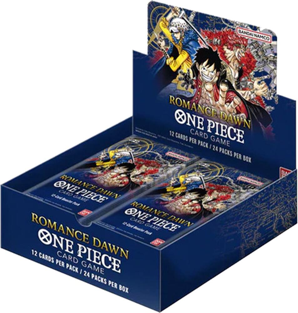 One Piece TCG: Romance Dawn (OP-01) Booster Box Blue Bottom 1 One Piece TCG: Romance Dawn (OP-01) Booster Box (1st Print) (Blue Bottom)