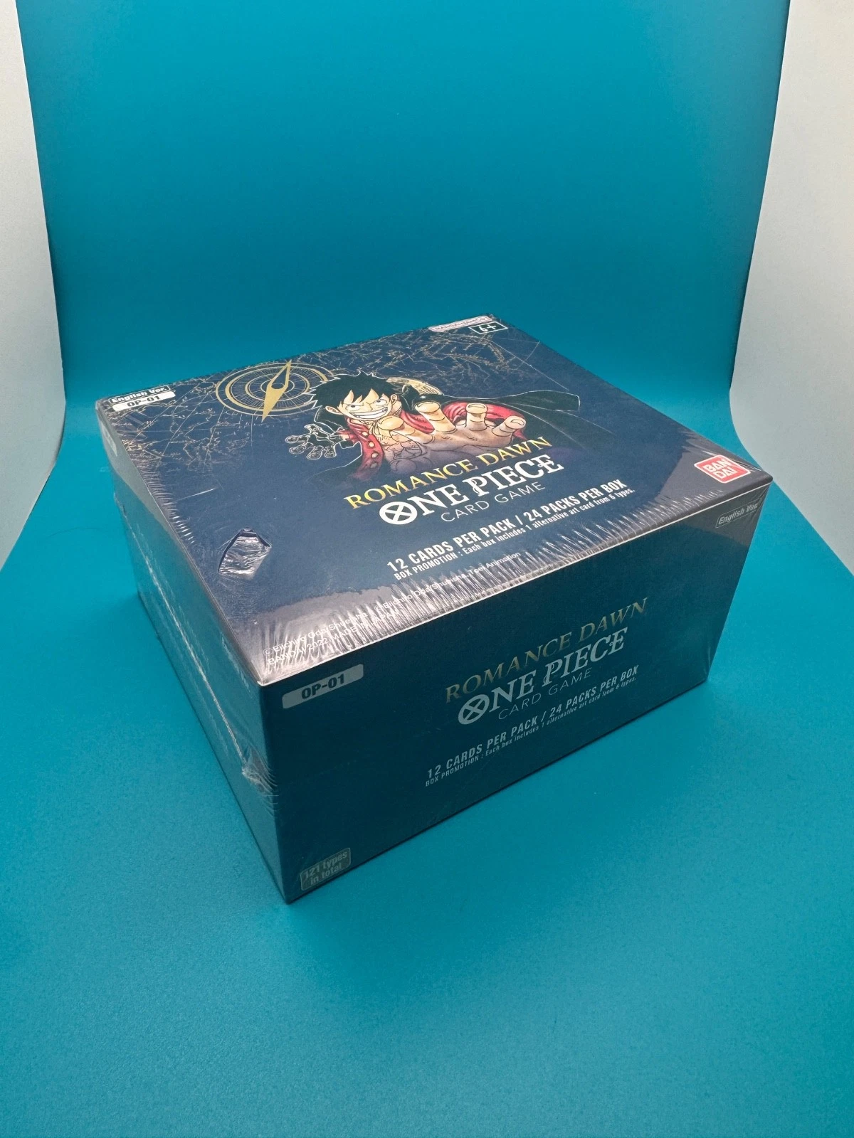 One Piece TCG: Romance Dawn (OP-01) Booster Box Blue Bottom 2 One Piece TCG: Romance Dawn (OP-01) Booster Box (1st Print) (Blue Bottom)