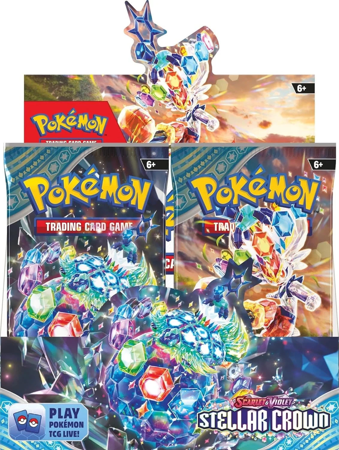 Pokémon TCG: Scarlet & Violet-Stellar Crown Booster Display Box 4 Pokémon TCG: Scarlet & Violet-Stellar Crown Booster Display Box - Image 4