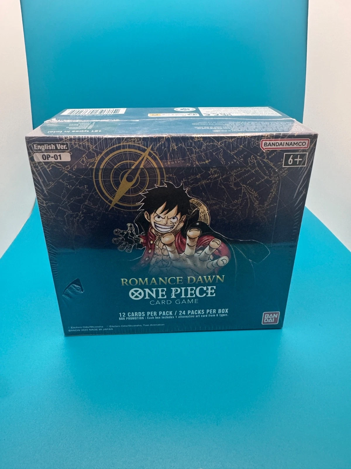 One Piece TCG: Romance Dawn (OP-01) Booster Box Blue Bottom 4 One Piece TCG: Romance Dawn (OP-01) Booster Box (1st Print) (Blue Bottom)