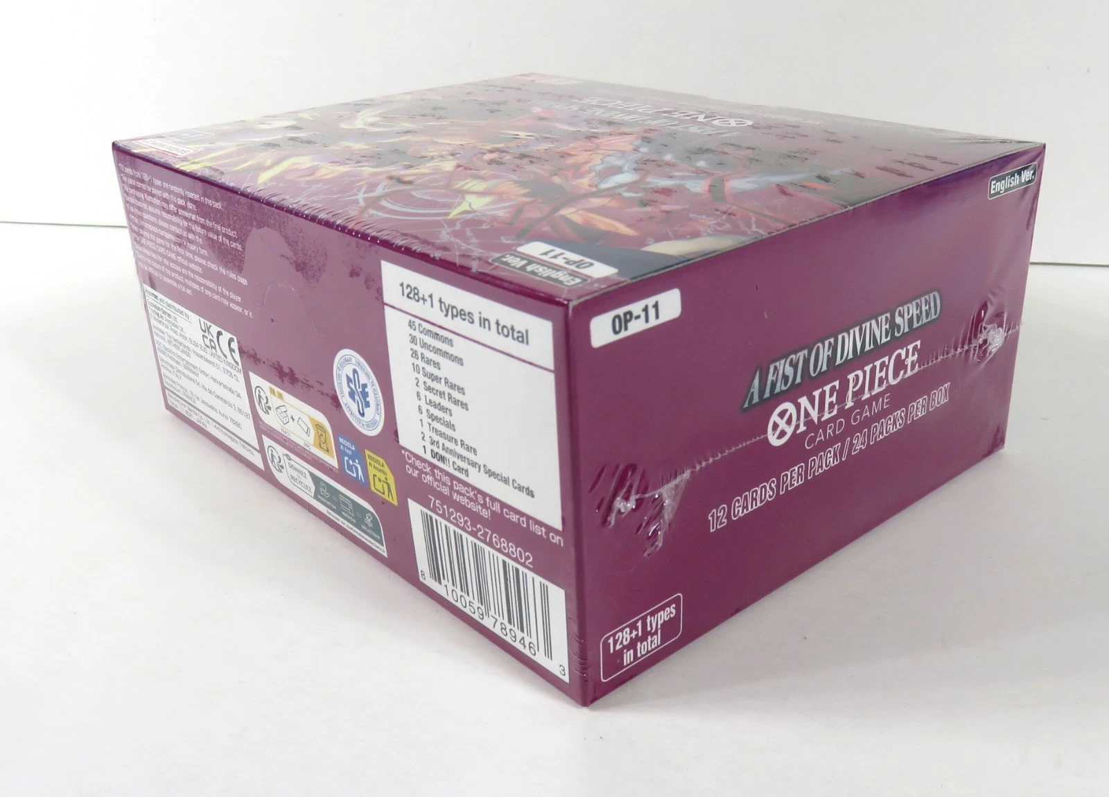 One Piece TCG: A Fist of Divine Speed (OP-11) Booster Box 4 One Piece TCG: A Fist of Divine Speed (OP-11) Booster Box