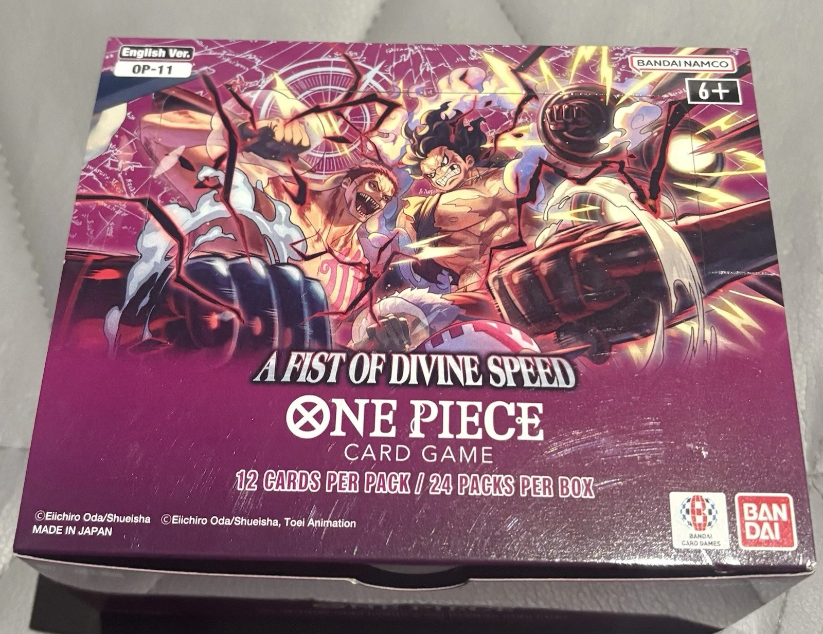 One Piece TCG: A Fist of Divine Speed (OP-11) Booster Box 2 One Piece TCG: A Fist of Divine Speed (OP-11) Booster Box