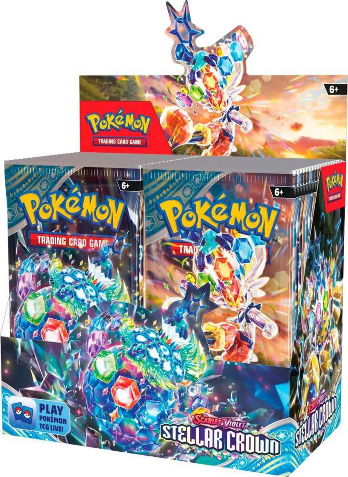 Pokémon TCG: Scarlet & Violet-Stellar Crown Booster Display Box 1 Pokémon TCG: Scarlet & Violet-Stellar Crown Booster Display Box