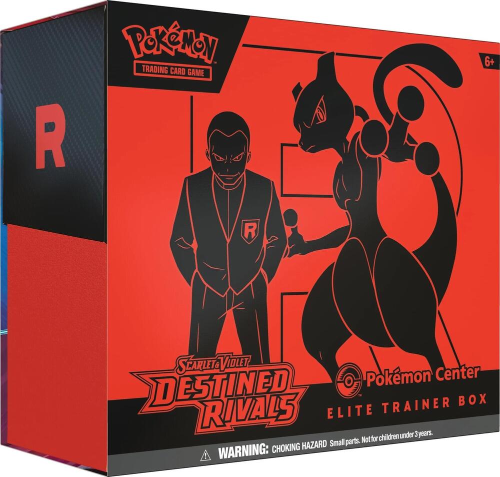 Pokémon Scarlet & Violet Destined Rivals Elite Trainer 10 Box Case 1 Pokemon Scarlet & Violet Destined Rivals Elite Trainer 10 Box Case