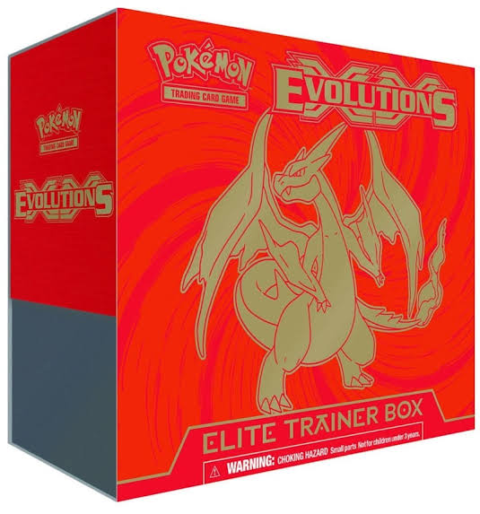 XY Evolutions Elite Trainer Box 1 XY Evolutions Elite Trainer Box