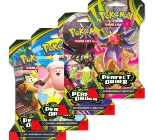 Pokémon Mega Evolution Perfect Order Blister Pack 144 Pack Case