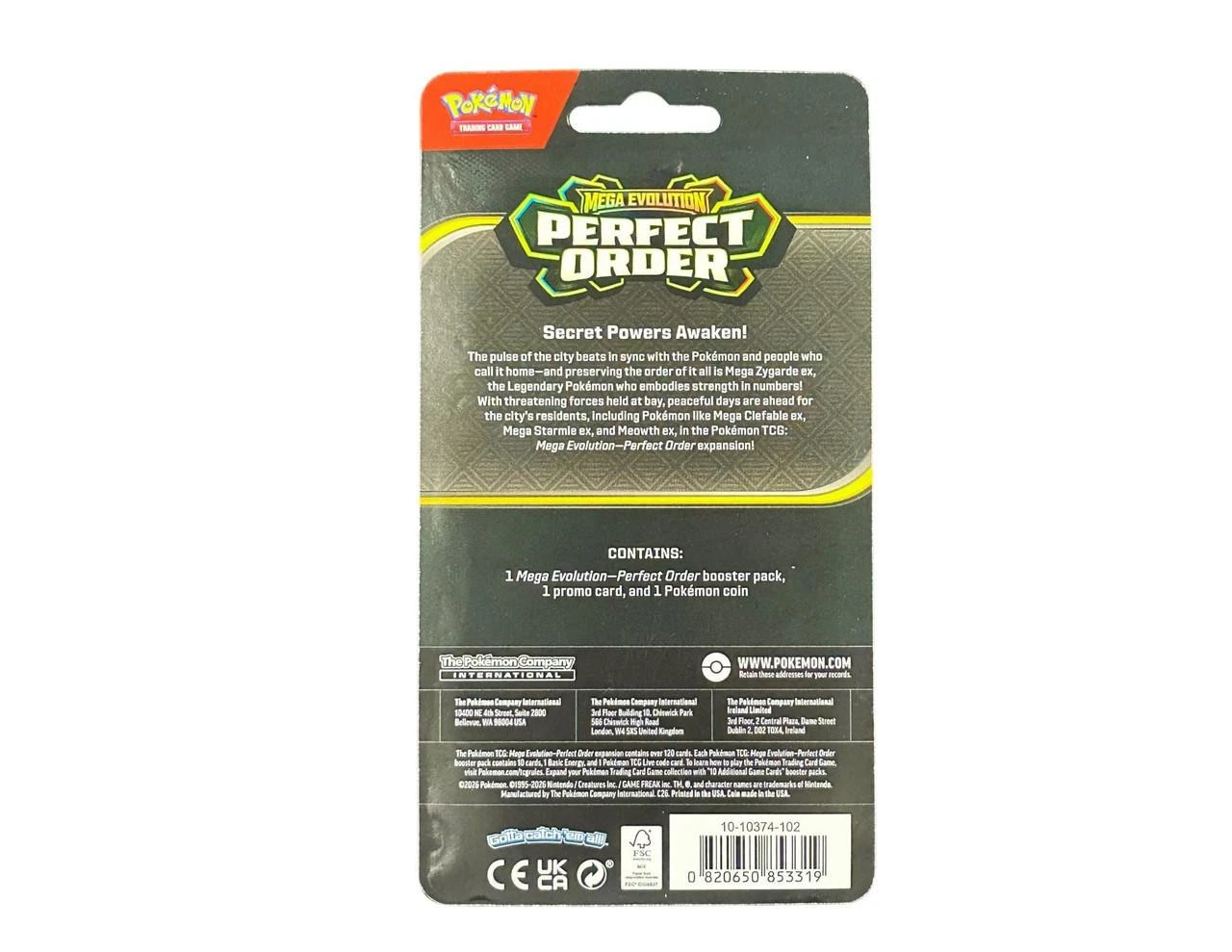 Pokémon Mega Evolution Perfect Order Checklane Blister 18 Box Case 2 Pokémon Mega Evolution Perfect Order Checklane Blister 18 Box Case - Image 2