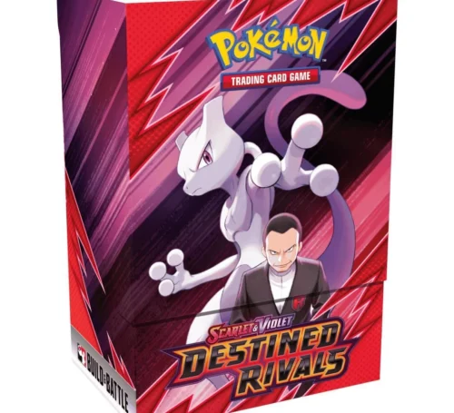 Pokemon Scarlet & Violet Destined Rivals Build & Battle Deck 6 Box Case