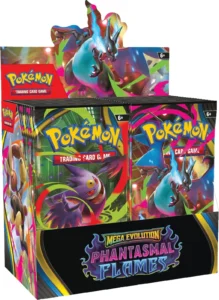 Pokémon TCG: Mega Evolution Phantasmal Flames Booster Box (Factory Sealed) 2 pokémon tcg mega evolution phantasmal flames booster box