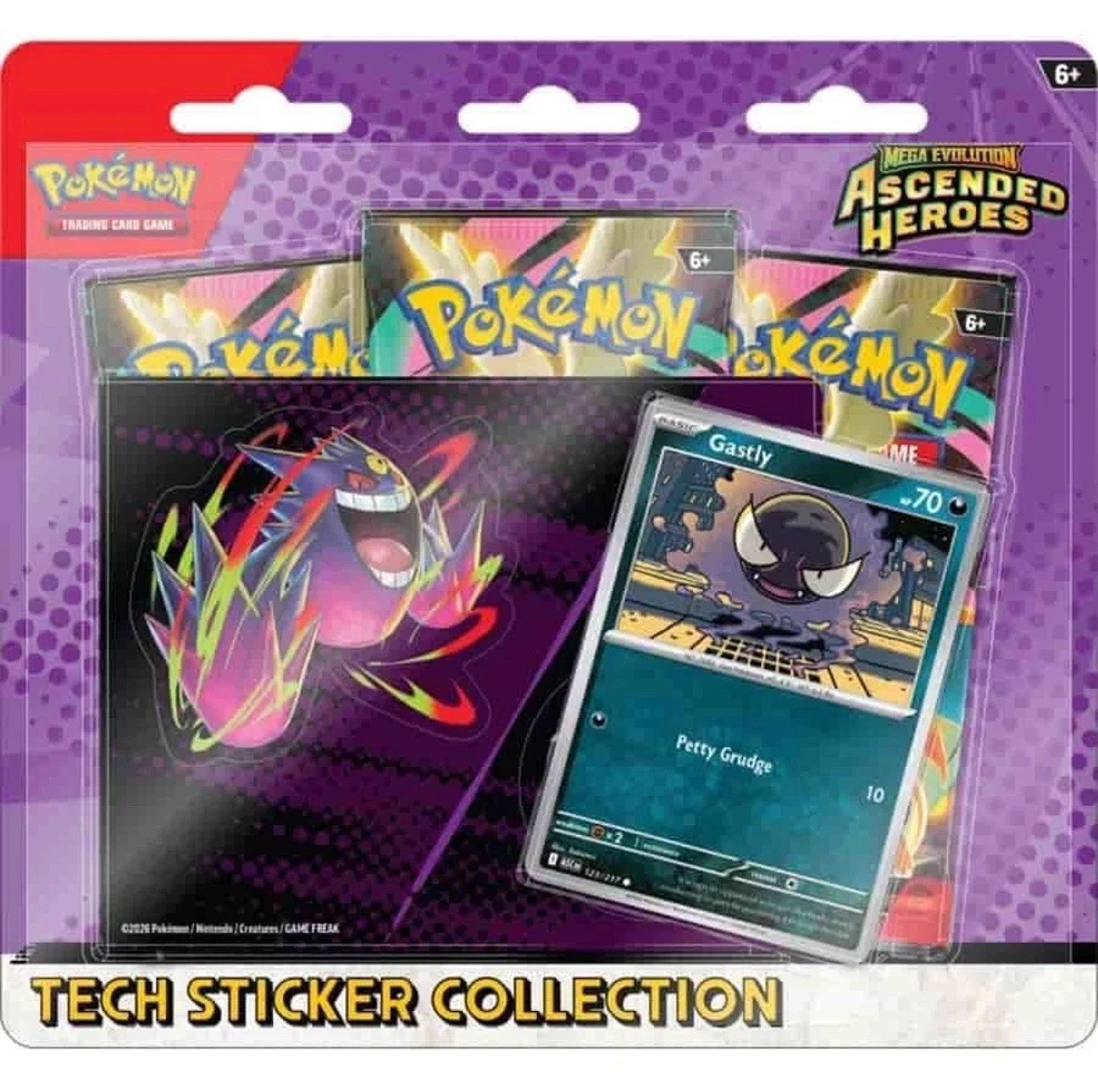 Pokemon Mega Evolution Ascended Heroes Tech Sticker 12 Box Case 1 Pokemon Mega Evolution Ascended Heroes Tech Sticker 12 Box Case